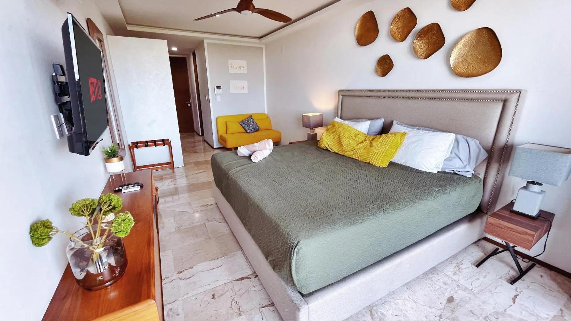 Ocean View Balcony, Rooftop, Estudio Next 5Thave Playa del Carmen Mexiko